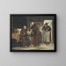 The Sick Monk - Antonio Casanova y Estorach — framed artwork on a wall