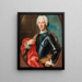 Portrait of a noble - Antonio David — framed artwork on a wall