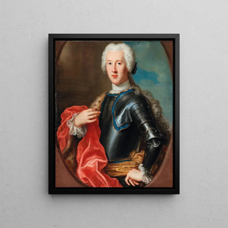 Portrait of a noble - Antonio David — framed artwork on a wall