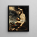 Saint Sebastian - Antonio de Bellis — framed artwork on a wall