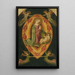 The Virgin and Child in an almond with angels and cherubs - Antonio Di Maso — framed artwork on a wall