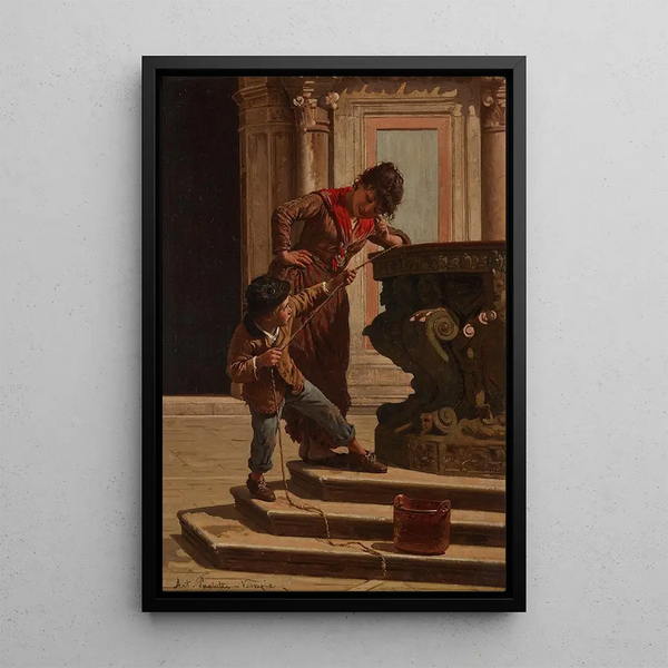 Coup de main - Antonio Ermolao Paoletti — framed artwork on a wall