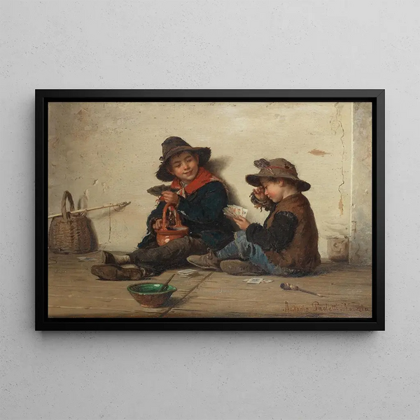La Falaise - Antonio Ermolao Paoletti — framed artwork on a wall
