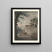 A Corner of the Treille - Antonio Fontanesi — framed artwork on a wall