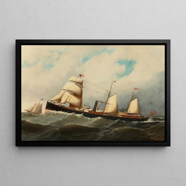 Athens - Antonio Jacobsen — framed artwork on a wall