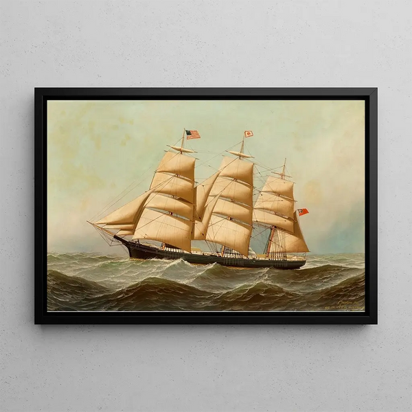 The Nile - Antonio Jacobsen — framed artwork on a wall