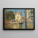 Venice Painting - Antonio María de Reyna Manescau — framed artwork on a wall