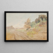 Moody Day Painting - Antonio Parreiras — framed artwork on a wall