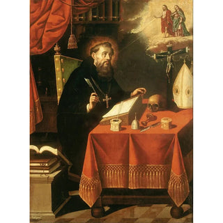 Saint Augustine - Antonio Rodríguez — artwork view