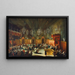 a dance in honor of Anna Maria Luisa de Médicis, Electress Palatine and daughter of Grand Duke Cosimo III of Tuscany - Antonio Stom — framed artwork on a wall