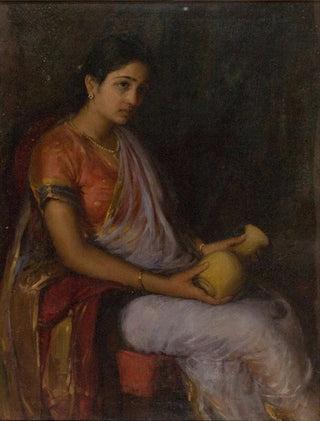 Girl with Vase - Antonio Xavier Trindade — artwork view