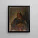 Buse jaune de Chetanceta - Antonio Zeno Shindler — framed artwork on a wall