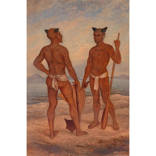 Men from the Marquesas - Antonio Zeno Shindler — artwork view