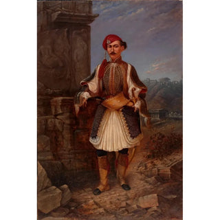 Reproduction of the painting Homme Russe Saint-Pétersbourg - Antonio Zeno Shindler