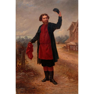 Reproduction of the painting Man Russian - Antonio Zeno Shindler