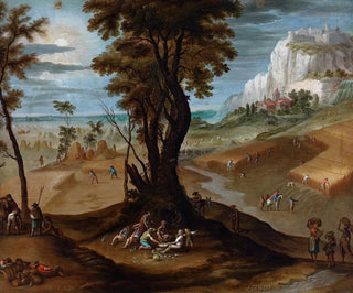 The Twelve Months of the Year July-August - Antonio de Espinosa — artwork view