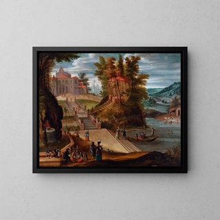 Les Douze Mois de l'Année May-June - Antonio de Espinosa — framed artwork on a wall
