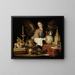 Allegory of Vanity - Antonio de Pereda — framed artwork on a wall