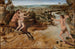 Hercules and Deianira - Antonio del Pollaiuolo — artwork view