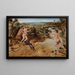 Hercules and Deianira - Antonio del Pollaiuolo — framed artwork on a wall