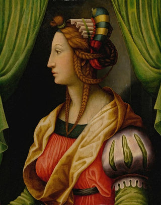 Profile of an Ideal Woman's Head - Antonio di Donnino del Mazziere — artwork view
