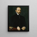Portrait of a gentleman - Antonis Mor — framed artwork on a wall