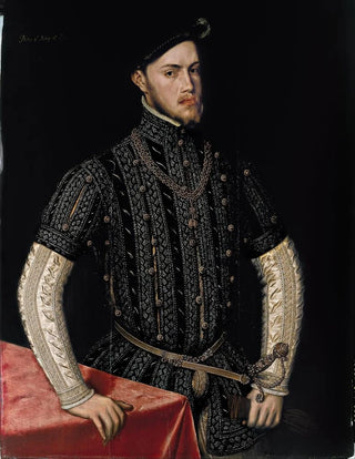 Portrait of Philip II - Antonis Mor — artwork view