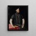 Portrait of Philip II - Antonis Mor — framed artwork on a wall