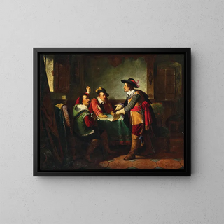 The Contract - Antonín Lhota — framed artwork on a wall