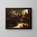 A Sunday in the Village - Antony Troncet — framed artwork on a wall
