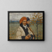 En route vers l'église - Antos Frolka — framed artwork on a wall