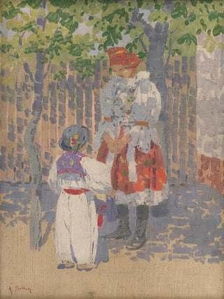 Near the Fence - Antos Frolka — artwork view