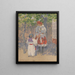 Near the Fence - Antos Frolka — framed artwork on a wall