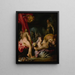Diane and Actaeon - Antwerp School — framed artwork on a wall