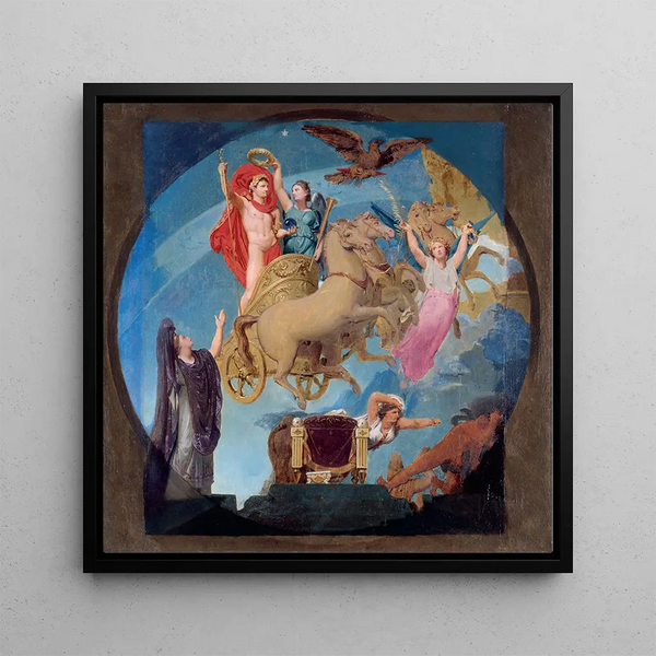 Apotheosis of Napoleon I - Jean-Auguste-Dominique Ingres — wall display of the artwork