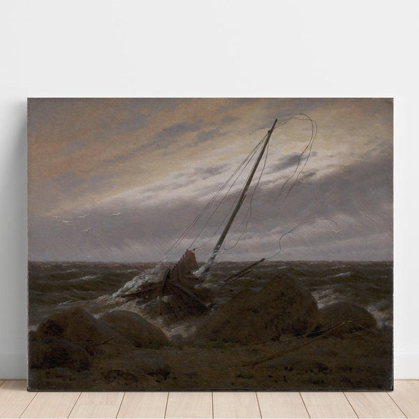 Reproduction of the painting After the Storm - Caspar David Friedrich