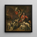 After the Hunt - Jan Baptist Boel — framed artwork on a wall