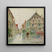 After the rain Place de l'Hôtel de ville - Rn Leverd — wall display of the artwork