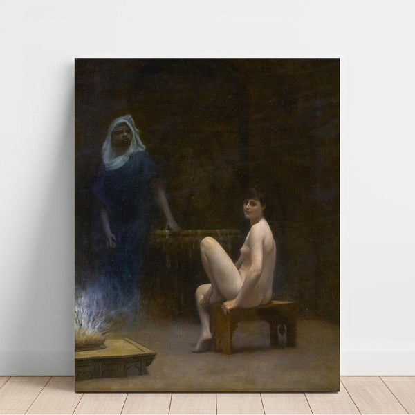 Reproduction of the painting After the bath - Jean-Léon Gérôme