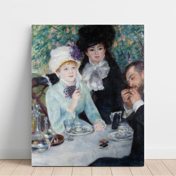 Reproduction of the painting After Lunch - Pierre-Auguste Renoir