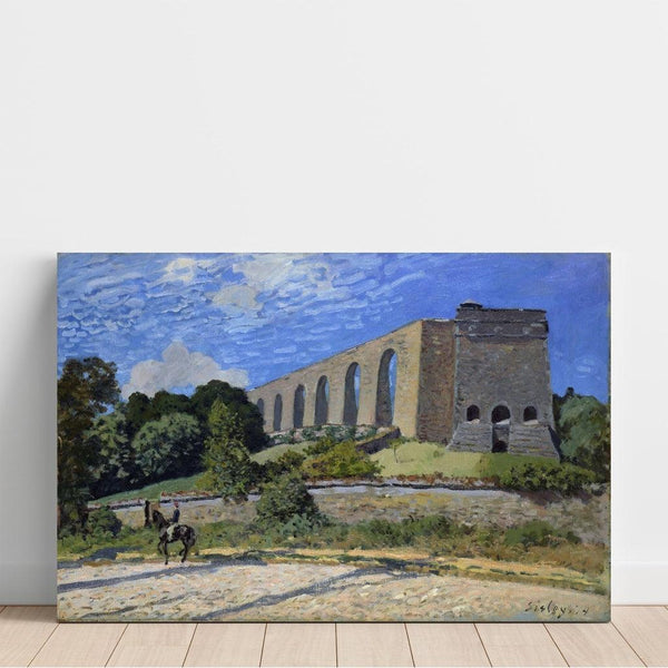 Reproduction of the painting Aqueduc de Marly - Alfred Sisley