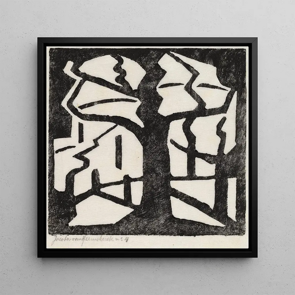 Tree - Jacoba van Heemskerck — framed artwork on a wall