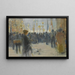 Lanterns in Paris - Arcadi Mas i Fondevila — framed artwork on a wall