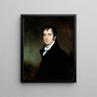 The Reverend Uzziah Thurston Linley - Archer James Oliver — framed artwork on a wall