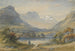 Mountain Lake Painting - Archer Stanley — artwork view