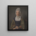 An elderly woman - Archibald Skirving — framed artwork on a wall