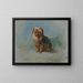 a Norfolk Terrier - Archibald Thorburn — framed artwork on a wall