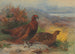 a couple of red lagopèdes in a landscape - Archibald Thorburn — artwork view