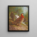 Tragopan de Blyth - Archibald Thorburn — framed artwork on a wall