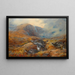 Danger en altitude, lagopède - Archibald Thorburn — framed artwork on a wall